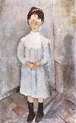 Amedeo Modigliani Madchen in Blau Spain oil painting artist